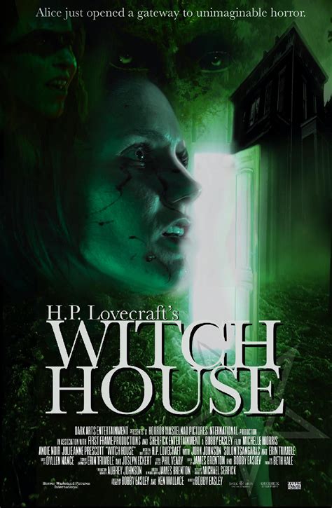 Haunting tale by hp lovecraft centered around a witch house